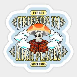 High Places Super Mushroom Classic Sticker